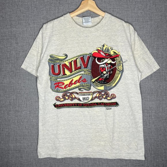 Casquette Fitted UNLV Runnin' Rebels NCAA - Vintage Années 90, Taille 7 1/8, Occasion